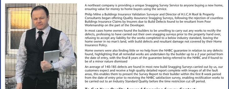 Why getting a snagging survey is the safe option when buying a new home