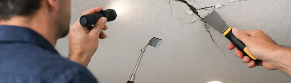 How to Investigate Recurring Ceiling Cracks